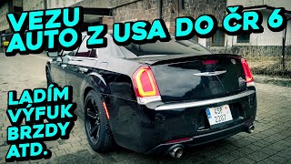 Dovoz auta z USA do ČR 6 - Nový výfuk, brzdy atd