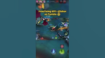 Practicing Ulti + Flicker combo on Terizla 😎 #mlbbhighlights #mlbbcreatorcamp #mlbbshorts #mlbbwiki
