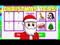 I TRADED the CHRISTMAS TEAS in adopt me! (Adopt)