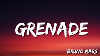 Grenade - Bruno Mars  (Lyrics)