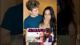 My BF reacts to my music video *JEALOUS* shorts avantishorts