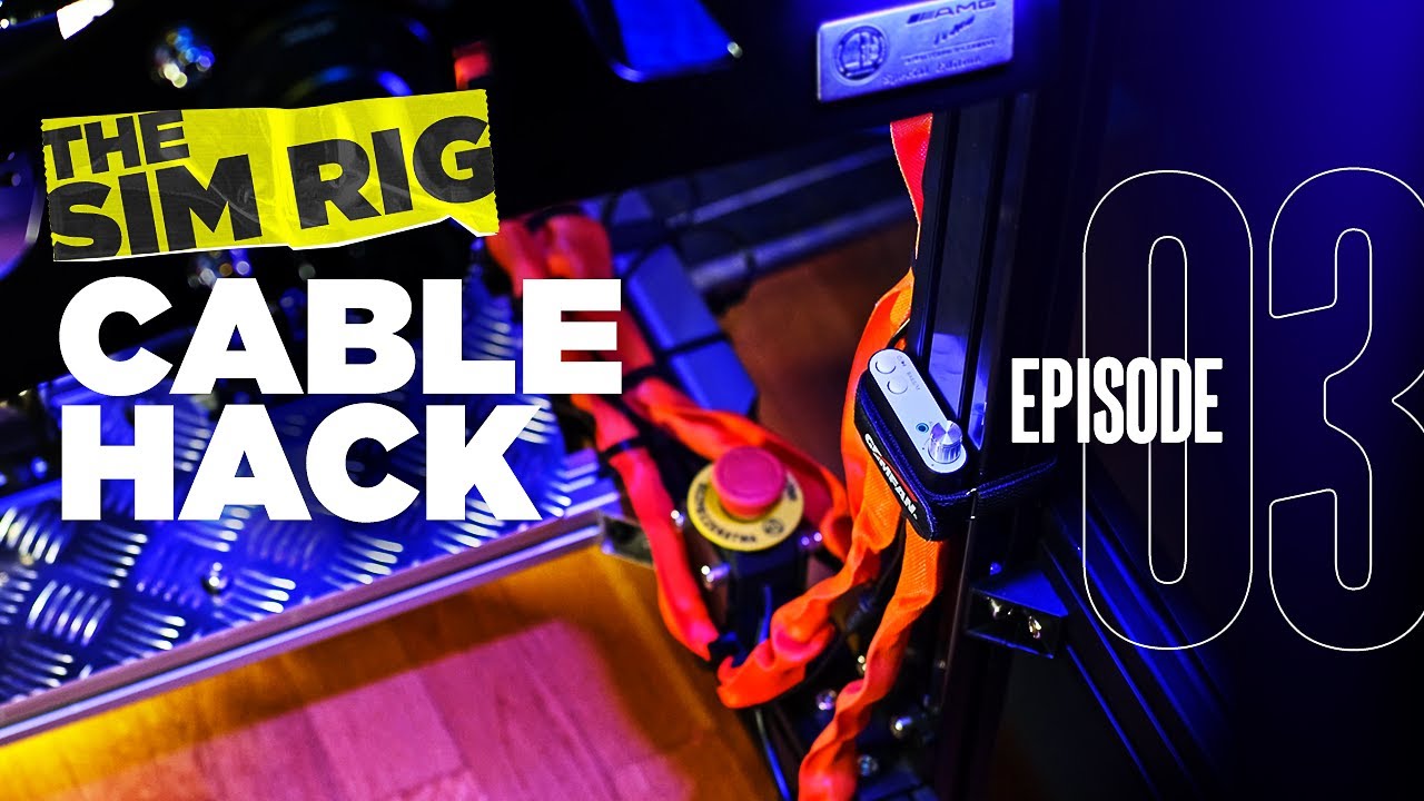 Ultimate Sim Rig Cable Management Hack | Clean & Easy DIY Mod - YouTube