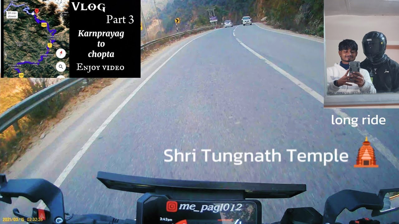 UK 19 Ramnagar vlog Karnprayag to chopta 