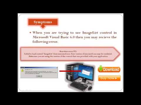 How to solve runtime error 372 in Microsoft visual basic 6.0