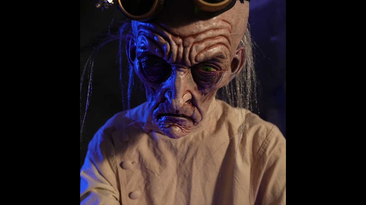 Mad Scientist Sci Fi Halloween Animatronic