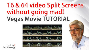 16 Split screen  in Vegas Movie