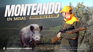 MONTERIA 🐗🦌 EN MESAS CON MONTEROS VALLE DE ALCUDIA 🇪🇸