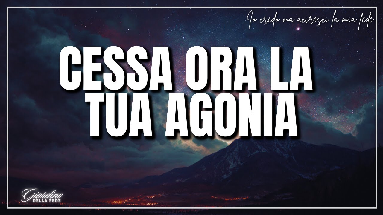 Nessuno ha visto la tua lotta, ma Dio l'ha sentita. Ricevi il tuo miracolo!