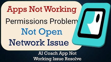 How To Fix AI Coach App not working | Not Open | Space Issue | Network & Permissions Issue