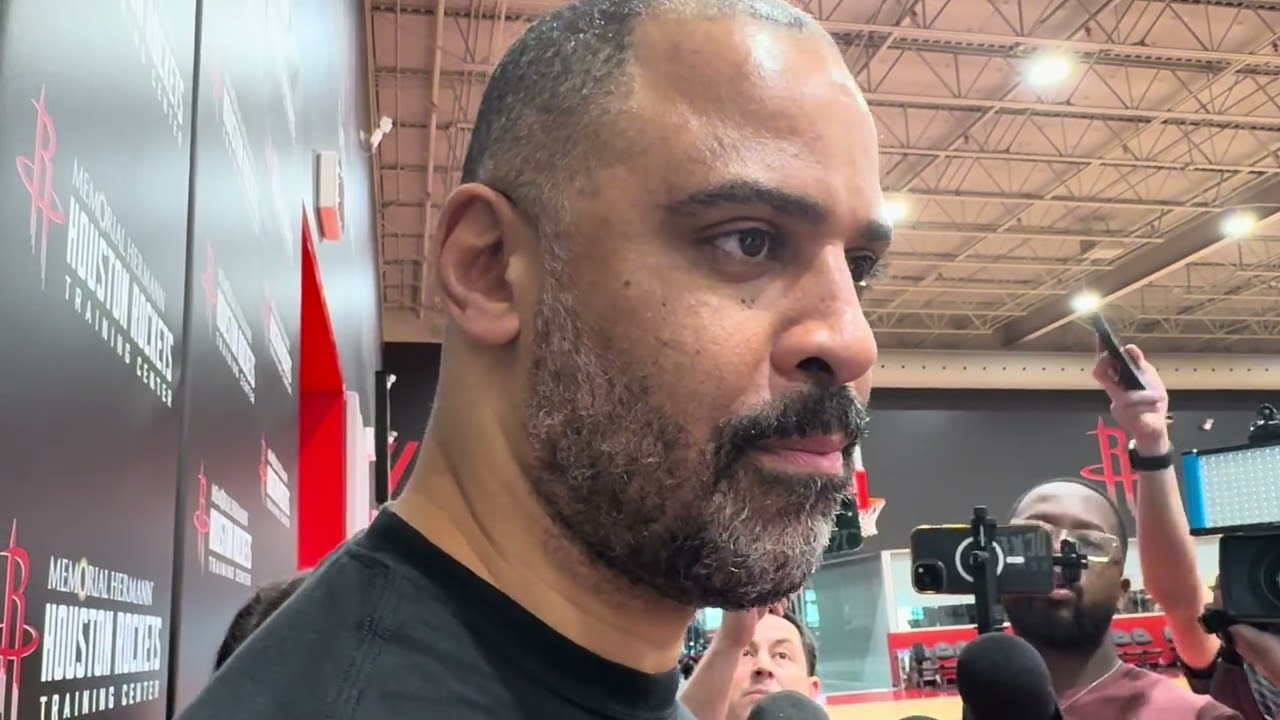 Houston Rockets Practice: Ime Udoka talks Kevin Durant and buyout market