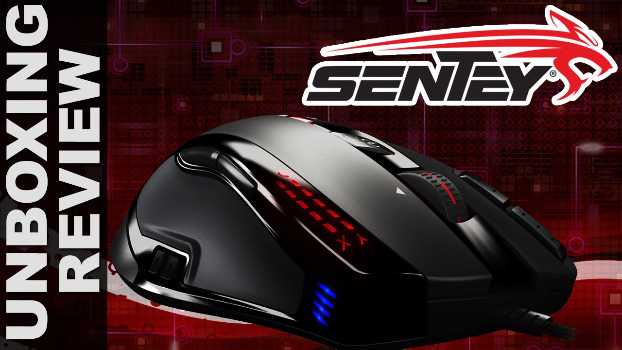 Unboxing / Review - Mouse Sentey LUMENATA PRO - YouTube