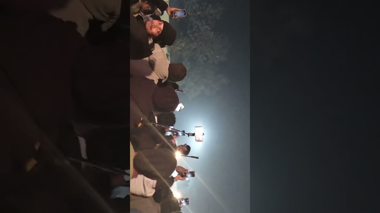 Khunti khunti 2025/Loyola maidan main Christmas gathering manaya tha mast lag rahe the raat mein 