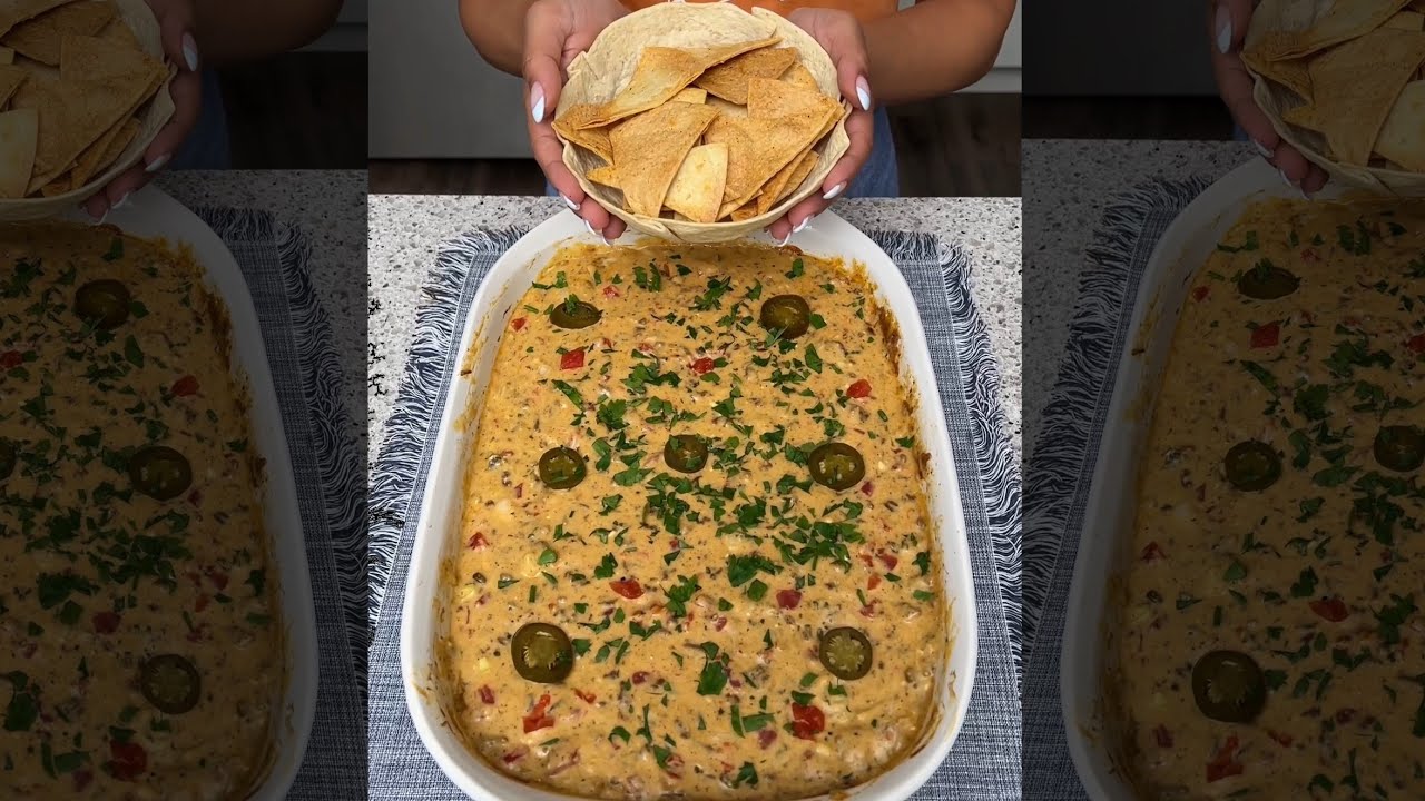 Easy & Delicious Queso Recipe 😍 YouTube