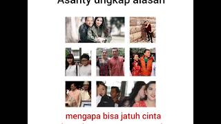 Asanty Ungkap Alasan Awal Mula Ia Bisa Jatuh Cinta Ke Pada Anang Hermansyah