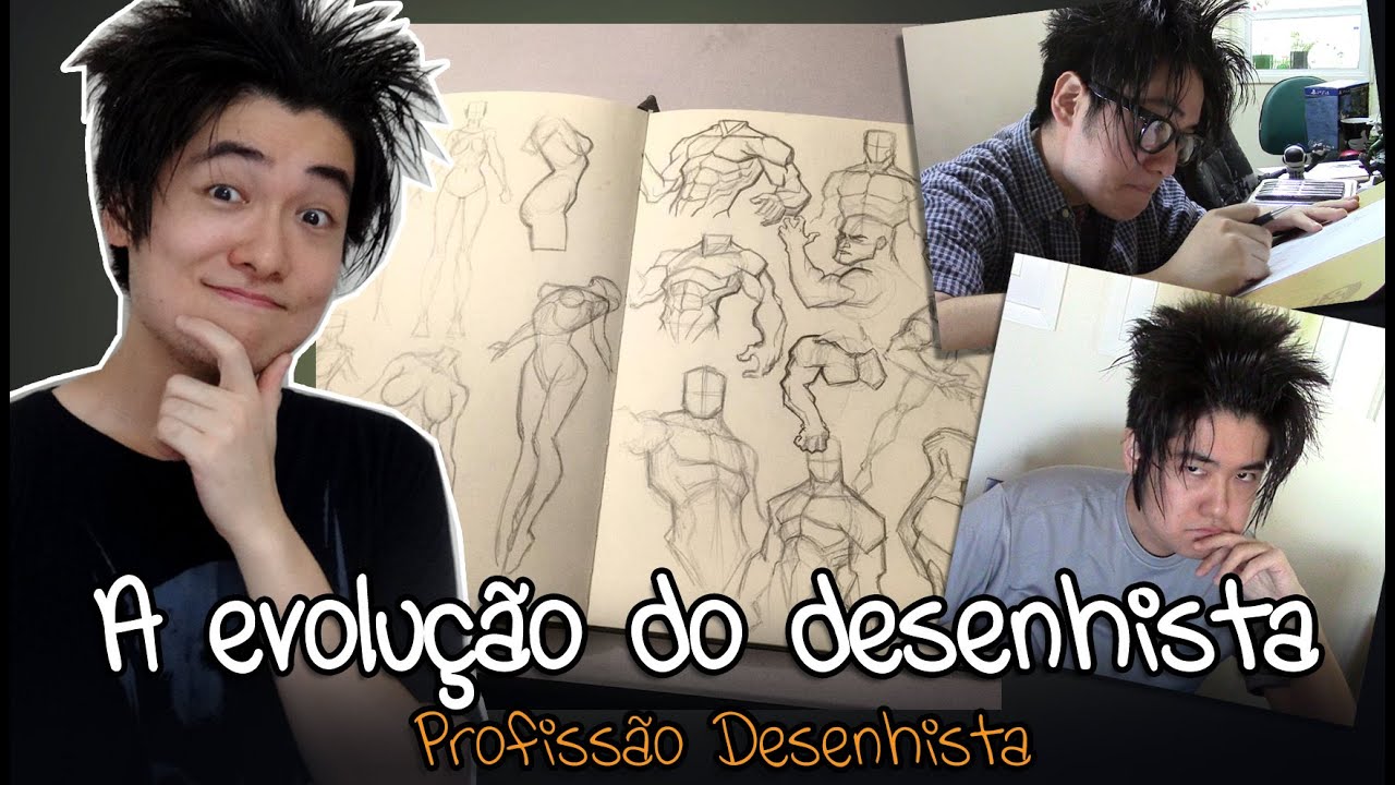 A EVOLUÇÃO do desenhista - Profissão Desenhista