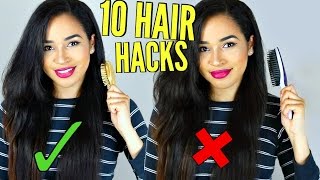 Here are ten hacks for straightened hair. you won't need to
re-straighten and cause damage, these tips will help prevent heat
damage preserve you...