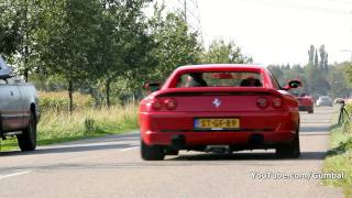 This video shows a ferrari f355 berlinetta f1 with tubi exhaust and
spider during exotic car event. you can see hear some drive
by/accel...