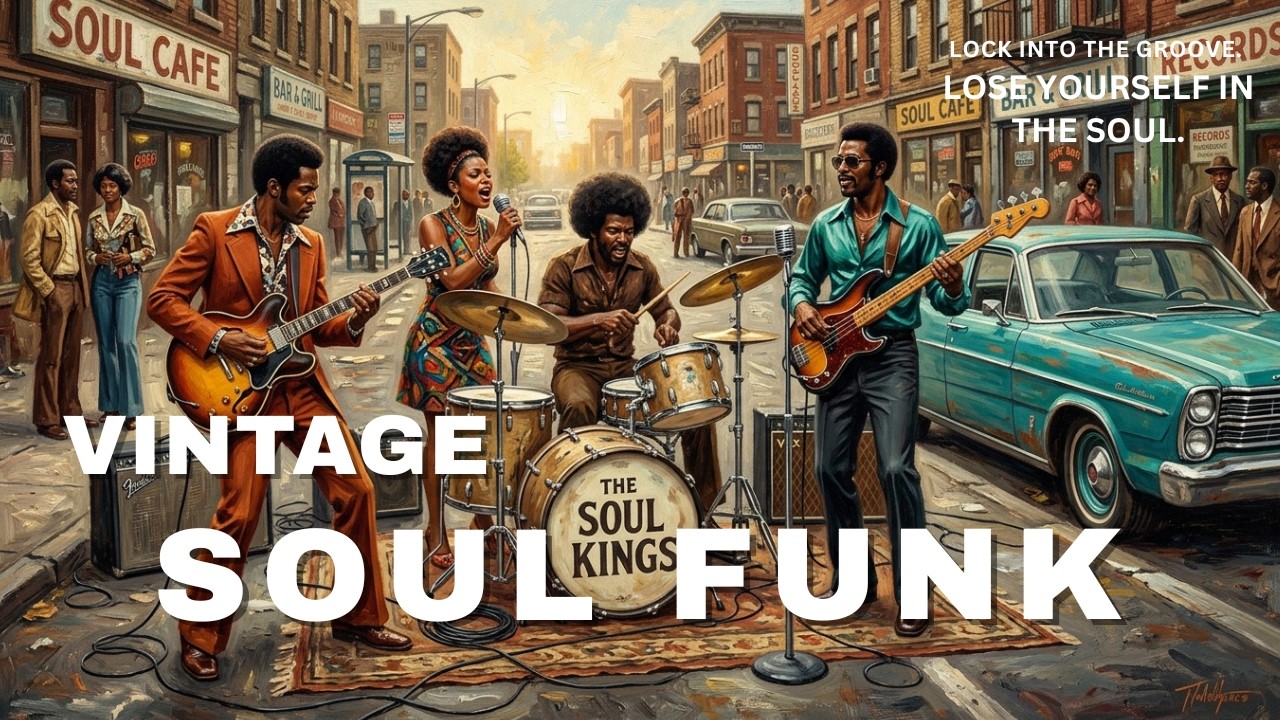 🎵 Funky Guitar & Smooth Soul Grooves All Night Long | Soul Funk Genre ...