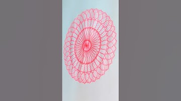 Beautiful Design Spirograph Art #shorts  #spirograph #satisfying #pattern #spiroart  #creative #art