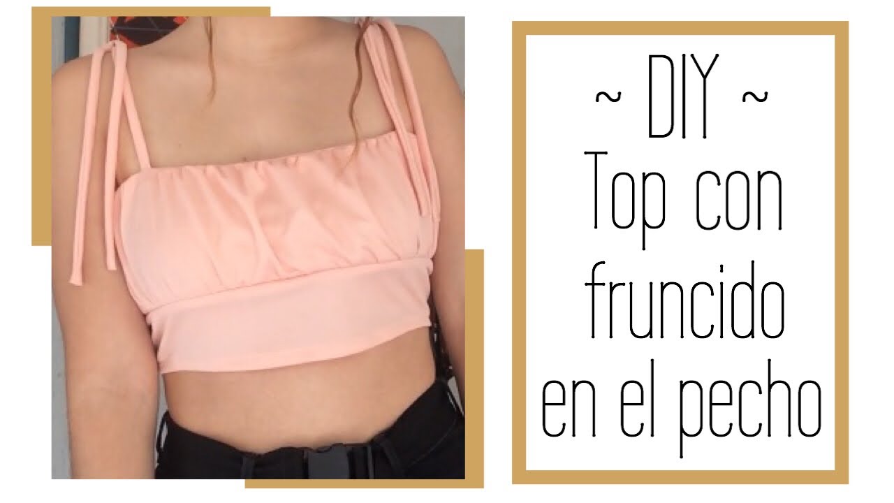 DIY top fruncido☀️ / Julieta Toledo