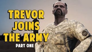 GTA V Funny Machinima | Trevor Joins The Army #1