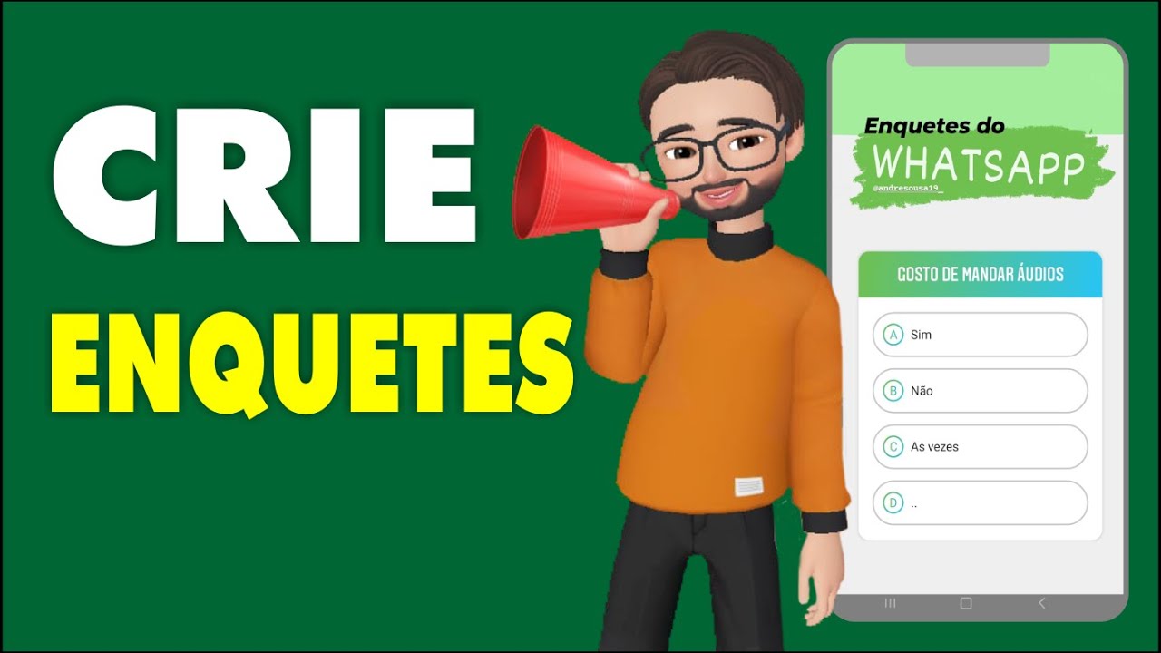 WhatsApp testa recurso que permite enquetes em grupos - YouTube