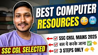 Computer Best Resources | Ssc Chsl Mains 2025 | Ssc Cgl |