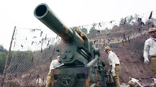A Japanese super cannon with a range of 8000 meters! Captain China found it in time ，threw grenades！