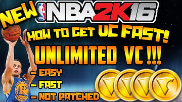 NBA 2K16 /// How to earn easy and fast VC without even playing!