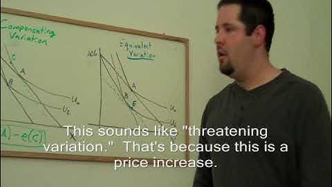 16. Compensating Variation and Equivalent Variation