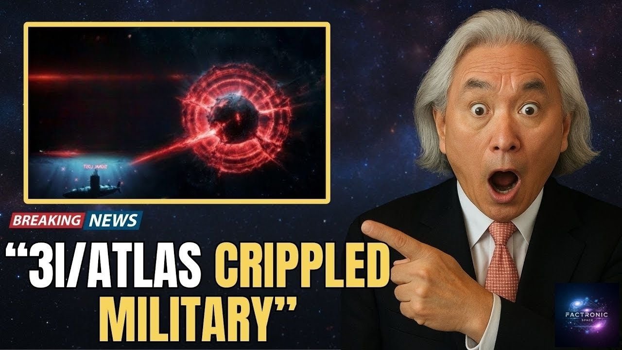 3IATLAS Just DISABLED All Nuclear Submarines on Earth — 14 Minutes of Silence  Michio Kaku