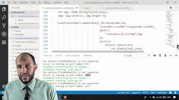 30 Nodejs MVC Knockout Project   BackEnd  controller fun add customer image as buffer Binary type