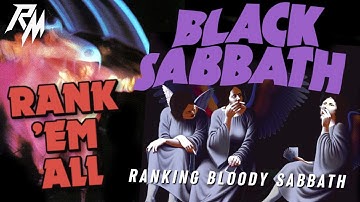 BLACK SABBATH: Albums Ranked (From Worst to Best) - Rank 