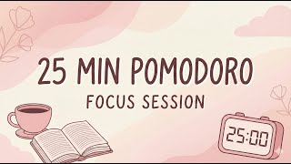 25-Minute Pomodoro Timer Study With AI