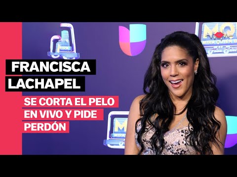 Francisca se CORTA el PELO en VIVO y se PIDE PERDÓN por llamarse &quot; FEA &quot; 😱💔