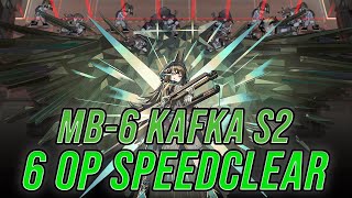 [Arknights CN] MB-6: Kafka SPEEDCLEAR