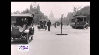 Washington D C clip of Pennsylvania Avenue in 1907