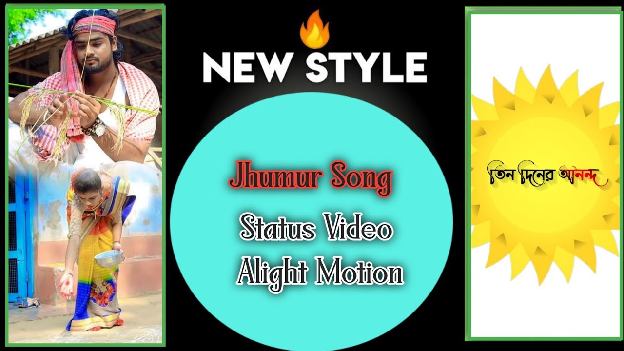 Bandna Parab Status Video Editing 365 Diner Asha Alight motion Video editing Jhumar Status Editing