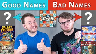 Top 10 Best and Worst Board Game Names