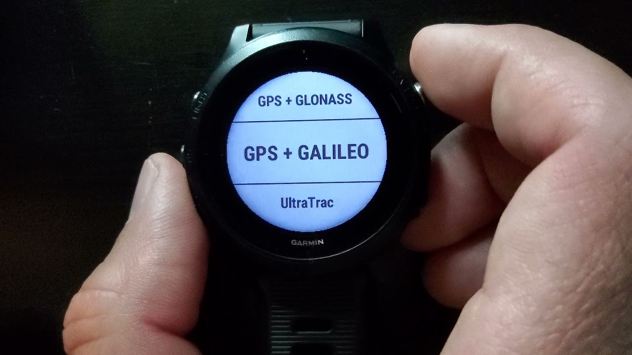 to update Garmin settings greater accuracy GPS+GALILEO Marathon Tip) - YouTube