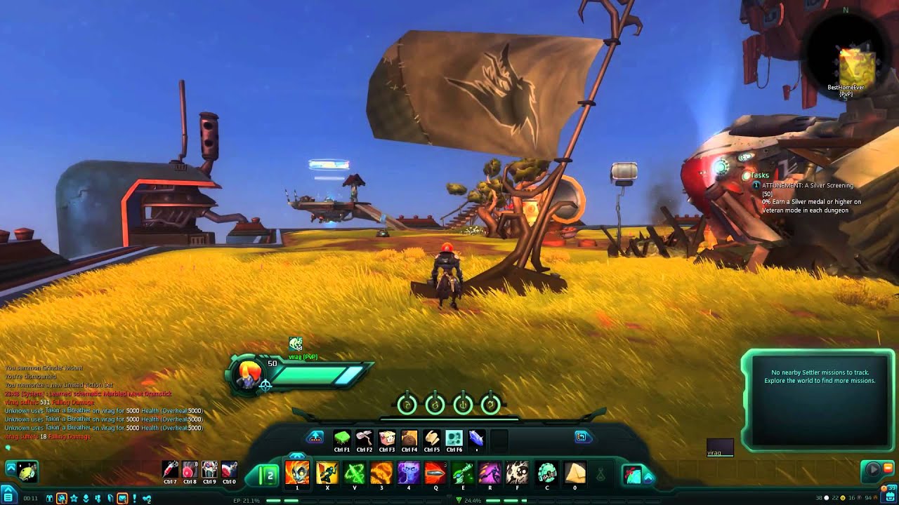 WildStar How Wolf Flag decor looks. Simple decor demo 199