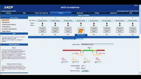Advanced Sensor Setup
