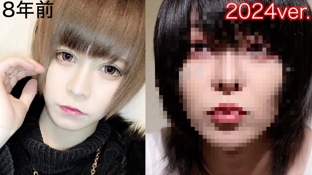 I tried remaking Yokiki's makeup from 8 years ago [2024 ver