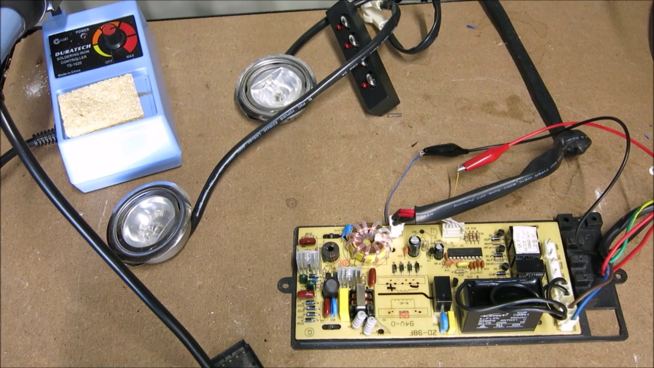 FF&R: Fault find and repair range hood controller.