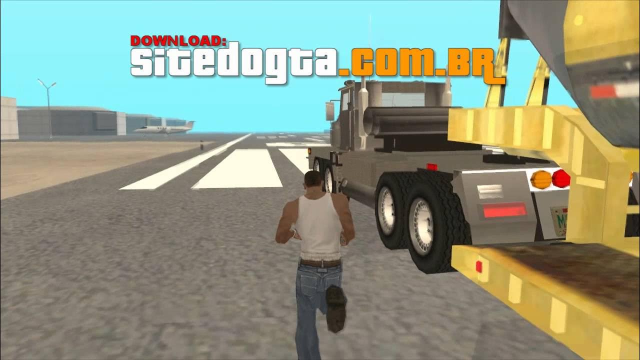 Dirigindo Rodotrem - GTA San Andreas 