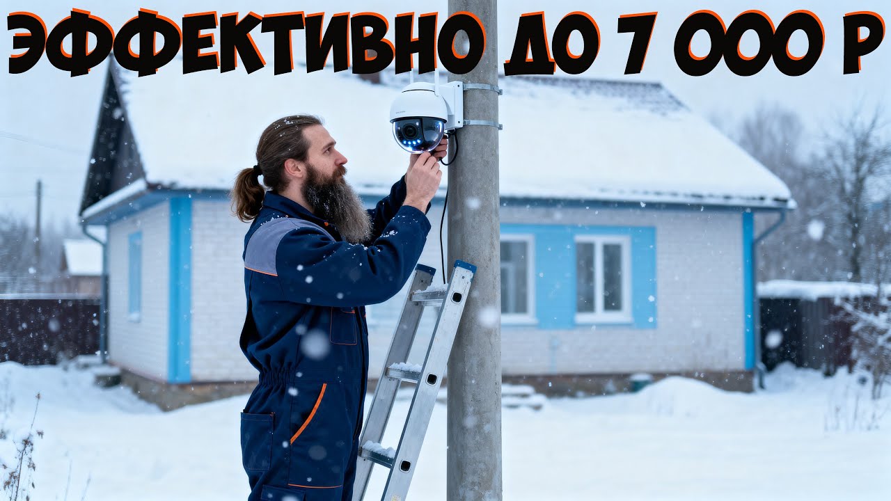 эффективное видеонаблюдение ДО 7000 РУБ