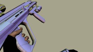 AUG a3 reload animation WiP