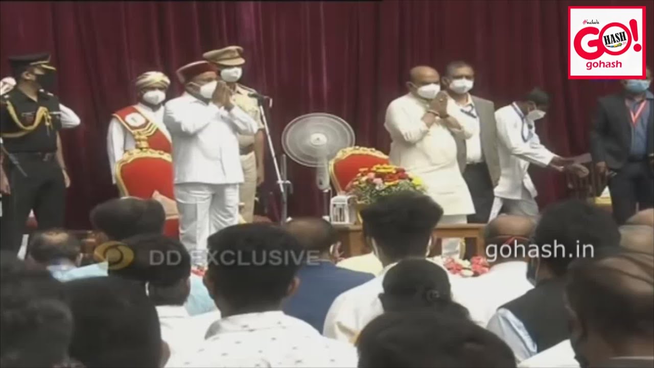 29 MINISTERS TAKE OATH UNDER THE BASAVARAJ BOMMAI'S CABINET EXPANSION.