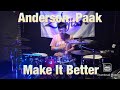 Anderson .Paak Make It Better (Feat. Smokey Robinson) Drum Cover