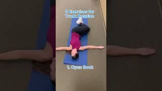 3 Exercises for Trunk Rotation.